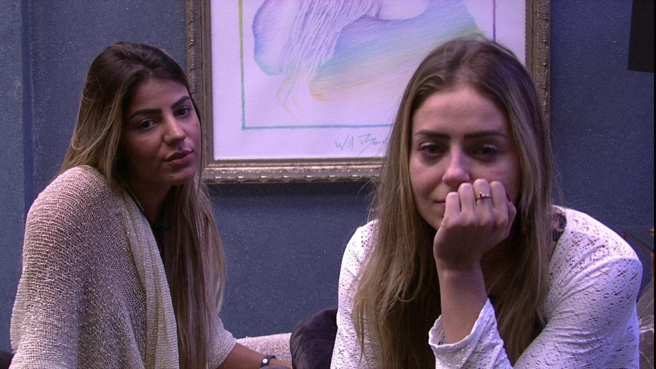 BBB19: Paula e Hariany fazem as pazes após briga 