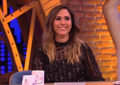 Tatá Werneck mostra lembranças inusitadas de chá revelação