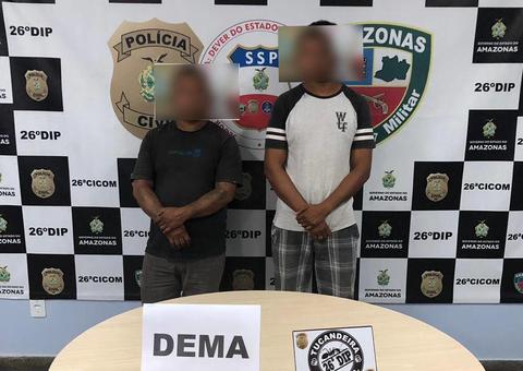 Dupla é presa em flagrante ao jogar lixo de lava jato em igarapé de Manaus