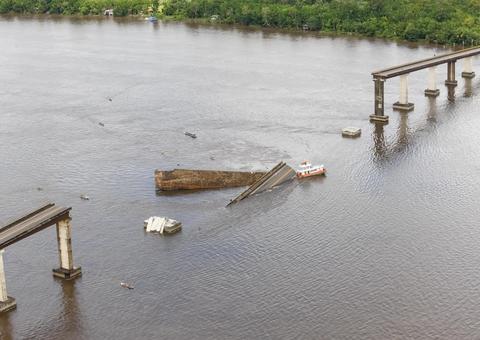 Buscas a possíveis desaparecidos em queda de ponte no Pará são retomadas