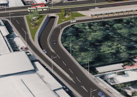 Passagens subterrâneas devem desafogar fluxo de 11 mil veículos na Constantino Nery 