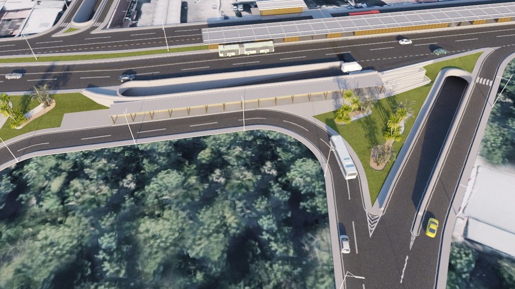 Passagens subterrâneas devem desafogar fluxo de 11 mil veículos na Constantino Nery 