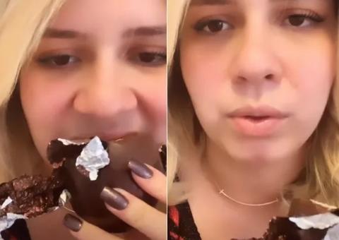 Marília Mendonça pede patrocínio para marcas de produtos fit: ‘são muito caros’