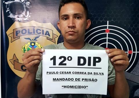 Foragido há 3 anos por assassinar homem a tiros  é recapturado em Manaus 