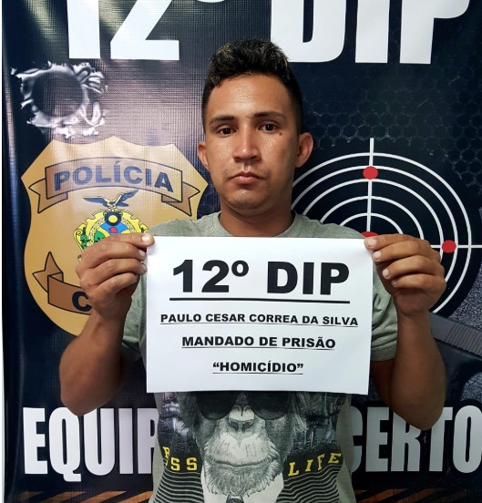 Foragido há 3 anos por assassinar homem a tiros  é recapturado em Manaus 