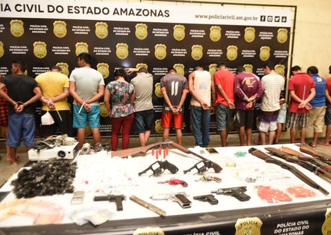 Apreensão de armas registra crescimento de 13,6% em Manaus