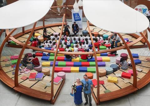 Pela primeira vez em Manaus, projeto ‘Lê Pra Mim?’ reúne personalidades na Biblioteca Pública