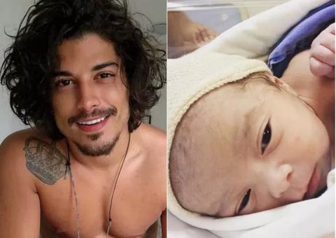 Após polêmica com DNA, Douglas Sampaio comemora nascimento da filha