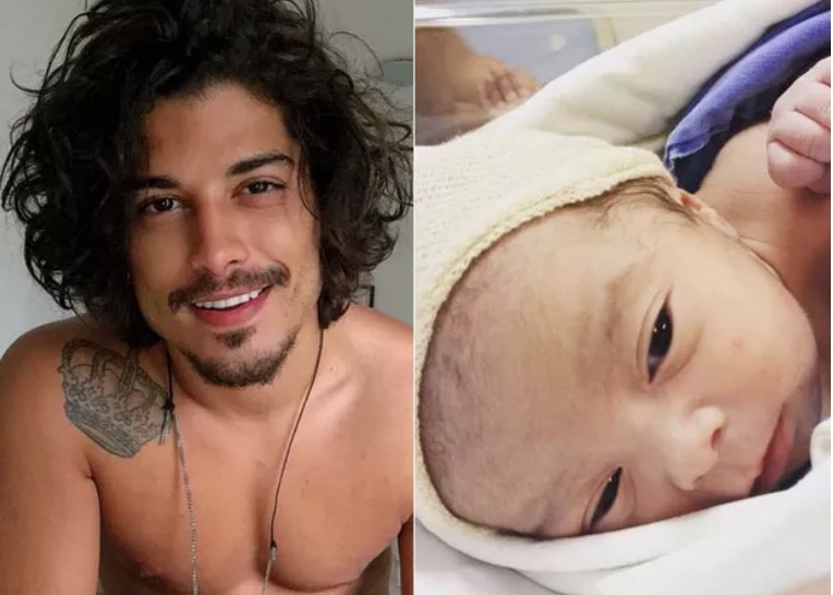 Após polêmica com DNA, Douglas Sampaio comemora nascimento da filha