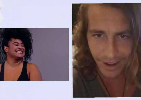 Após eliminação, Rízia e Alberto conversam e sister dispara 'Venha, que estou com saudade'