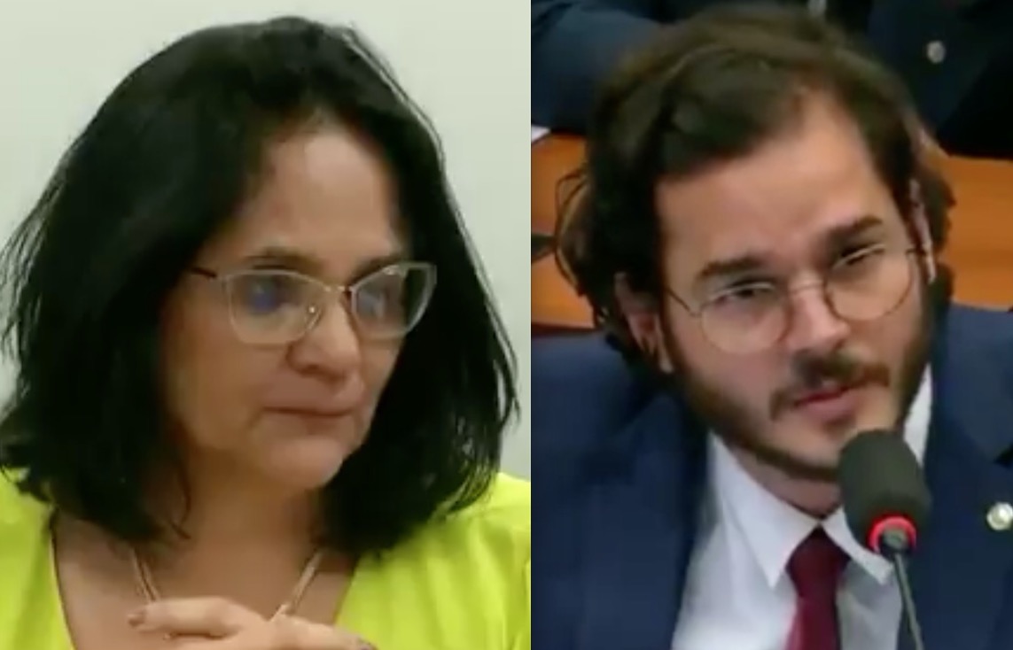 Ministra Damares dá cantada em deputado Túlio Gadelha e vídeo viraliza