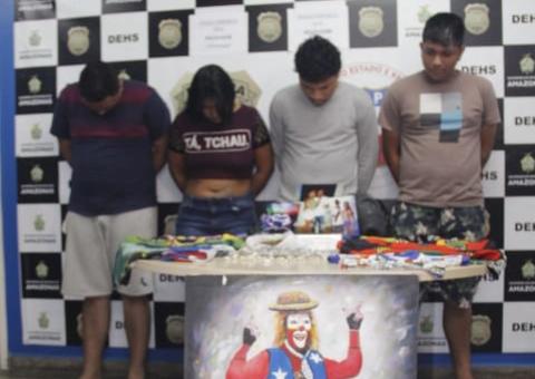 Grupo é preso suspeito de comandar tráfico de drogas em bairro de Manaus 