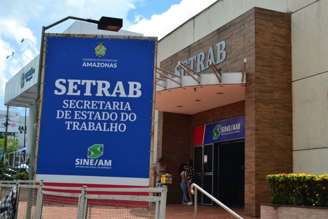 Setrab oferece mais 50 vagas de emprego nesta sexta-feira em Manaus