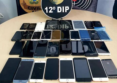 Operação “iCloud” recupera 10 iPhones e dupla é presa em Manaus