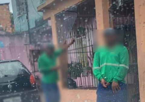 Funcionário da Águas de Manaus ofende moradora com xingamento e gesto obsceno