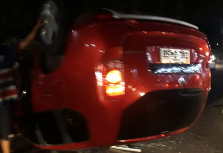 Dois acidentes marcam madrugada de imprudência em Manaus