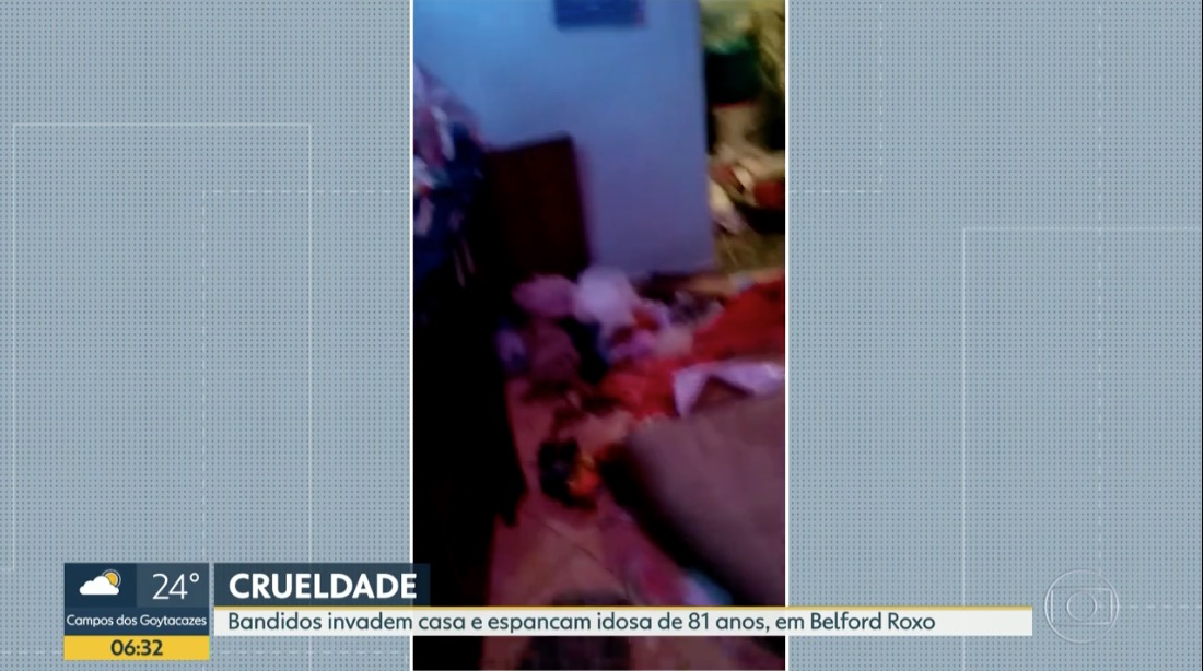 Idosa de 81 anos é espancada e tem orelha cortada em assalto