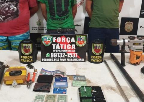 PMs são suspeitos de participarem de assalto a banco no Amazonas 