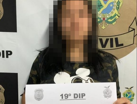 Em Manaus, mulher suspeita de furtos em estabelecimentos comerciais é presa 