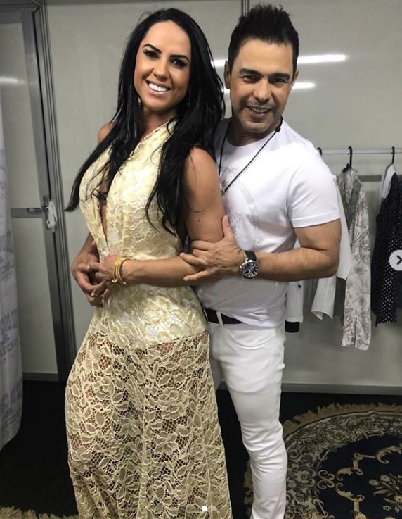Zezé Di Camargo marca data do casamento com Graciele Lacerda