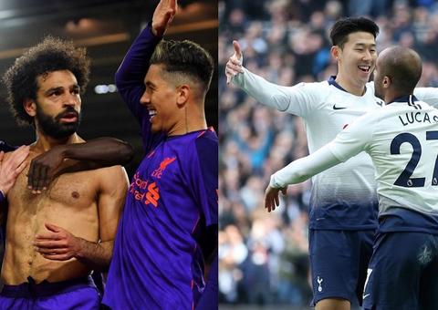 Tottenham e Liverpool defendem vantagens fora de casa por vagas nas semifinais
