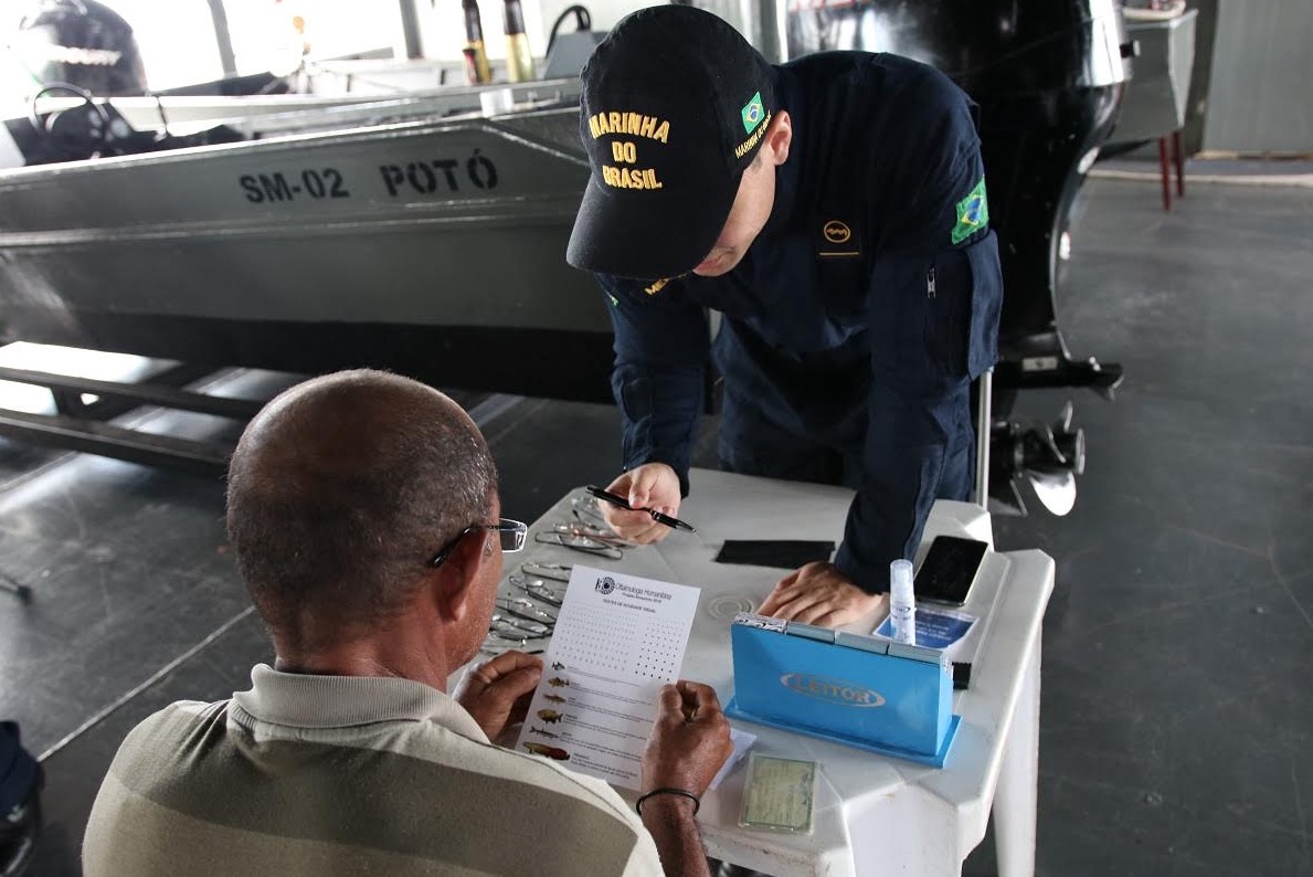 Marinha inicia projeto de oftalmologia humanitária no Amazonas
