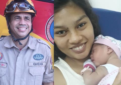 Bombeiro realiza parto de grávida dentro de carro em Manaus