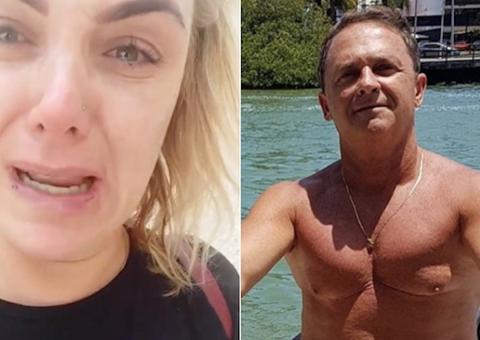 Marido de ex-paquita rebate acusação de agressão e mostra vídeo da briga