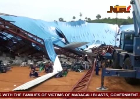 Desabamento de igreja na África do Sul deixa pelo menos 13 mortos