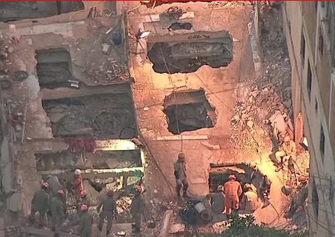 Bombeiros resgatam última vítima de desabamento e encerram trabalhos em Muzema