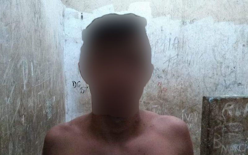 Homem é preso após arrancar parte da orelha da esposa com uma mordida no Amazonas