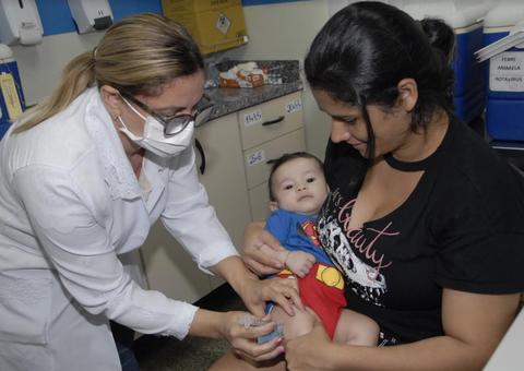 Em Manaus, crianças começam a receber 2ª dose da vacina contra Influenza