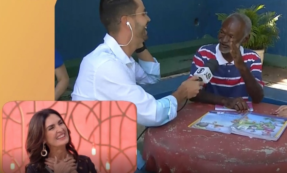 Entrevistado diz que sente saudade de Fátima com Bonner e deixa apresentadora sem graça 