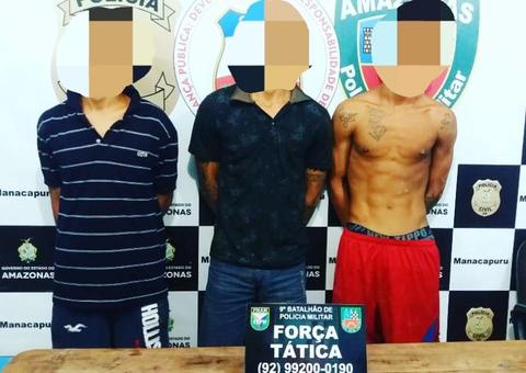 Irmãos são presos suspeitos de ameaçar próprio pai no Amazonas