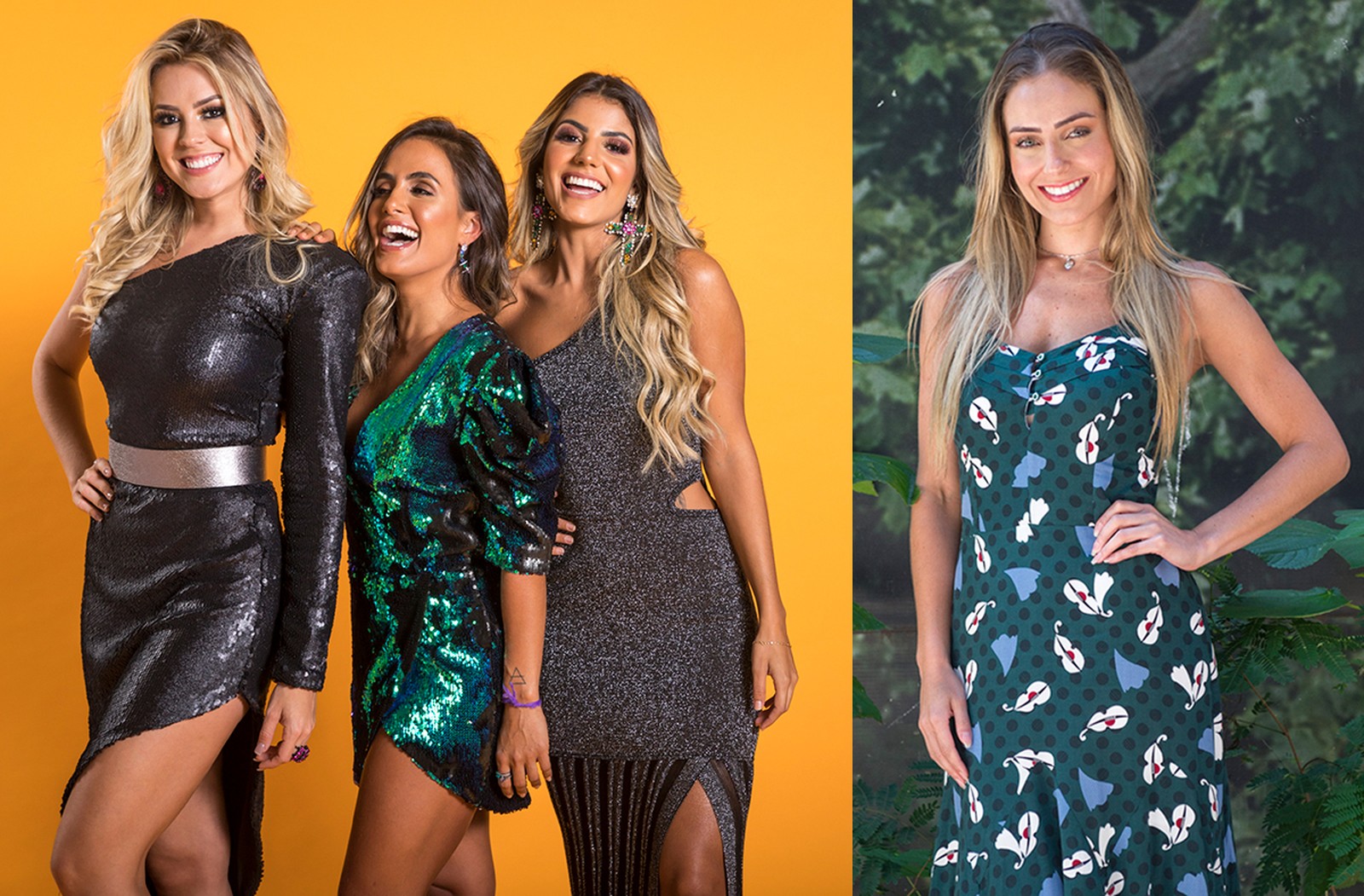 Ex-BBBs Paula, Hariany, Isabella e Carol farão viagem internacional juntas