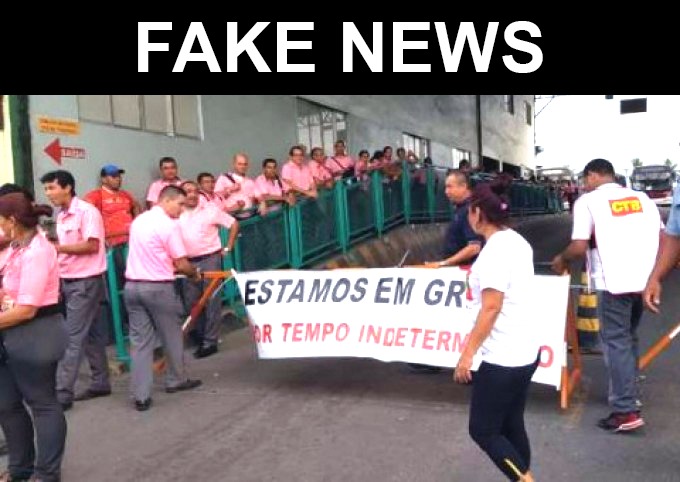 Greve dos rodoviários deixa população em alerta em Manaus, fato ou fake?