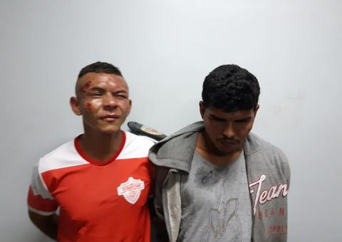 Dupla suspeita de roubar mulheres na saída de pizzaria é  presa em Manaus