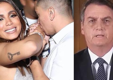 Irmão de Anitta comenta post sobre Bolsonaro e revela voto: 'quase me arrependendo'