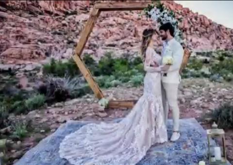 Ex-BBB Lucas se casa com Ana Lúcia em 'segredo' em Las Vegas; 'Enfim casados'