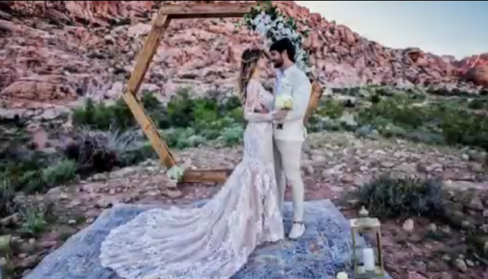 Ex-BBB Lucas se casa com Ana Lúcia em 'segredo' em Las Vegas; 'Enfim casados'