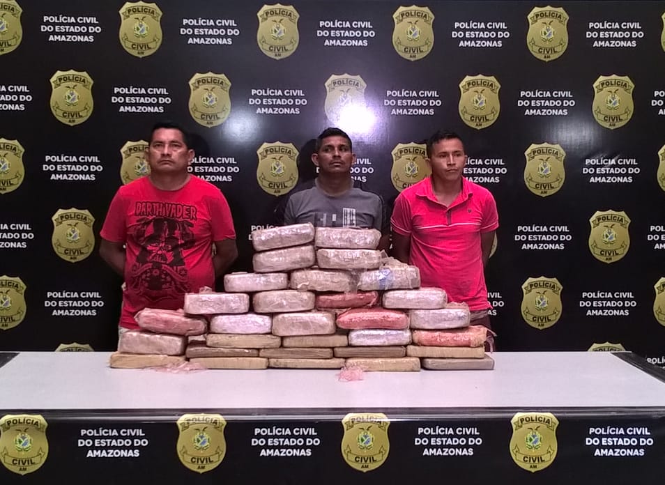 Ex-vereador é preso com 30 quilos de maconha em Manaus 