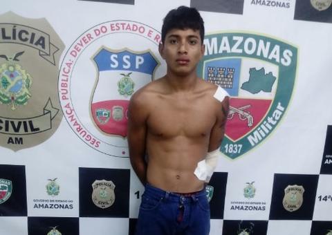 Após fazer arrastão, homem cai de moto durante fuga e acaba preso em Manaus