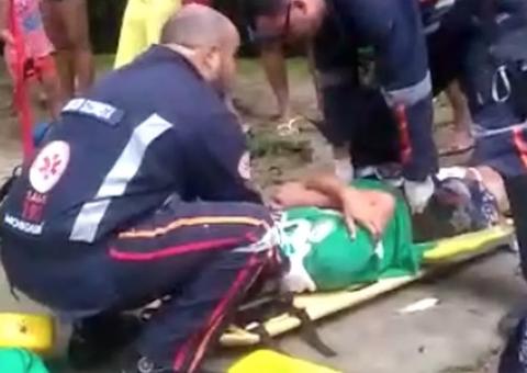Embriagado, jovem despenca de cachoeira durante passeio em ponto turístico
