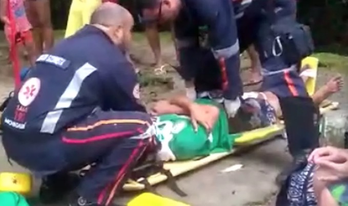 Embriagado, jovem despenca de cachoeira durante passeio em ponto turístico
