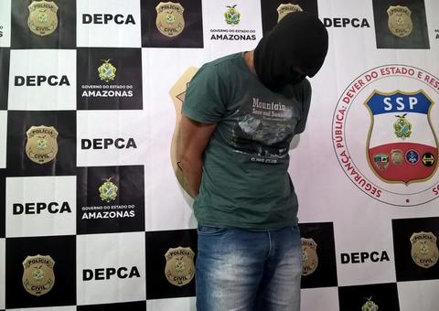 Em Manaus, funcionário público estupra enteada e é preso a caminho do trabalho 