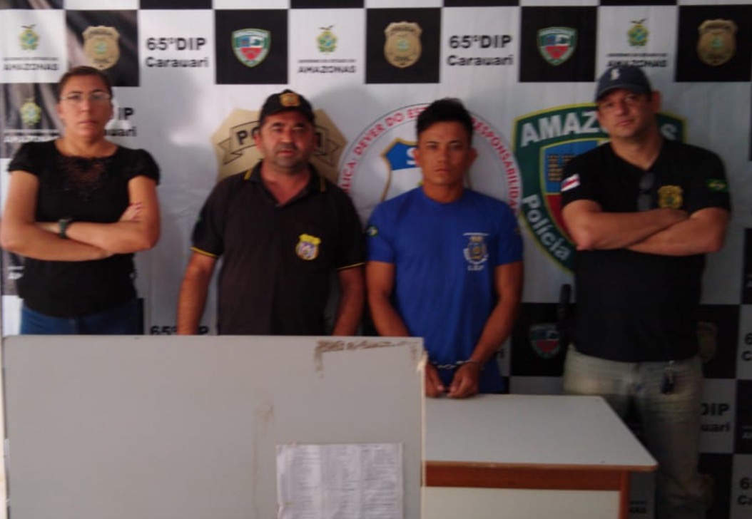 Homem é preso suspeito de matar o padrasto a facadas no Amazonas