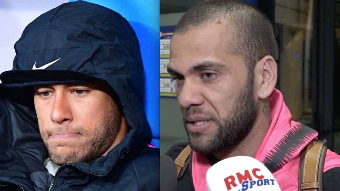 Daniel Alves condena agressão de Neymar a torcedor: 'Não posso ser a favor'