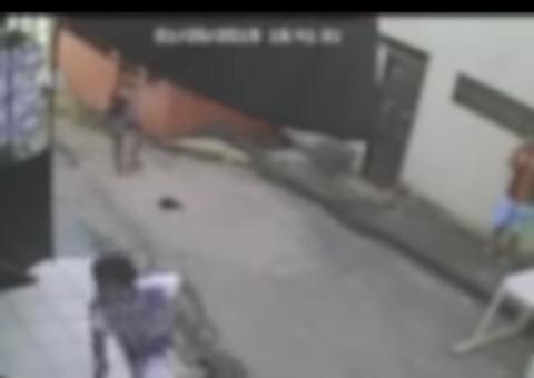 Vídeo mostra tiroteio que deixou um morto no bairro de São Raimundo 