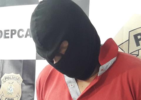 Sucateiro é preso após estuprar enteada de 15 anos em Manaus 