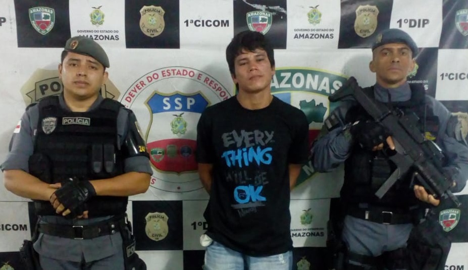 Homem é preso suspeito de tentar matar colega durante discussão em praça de Manaus 